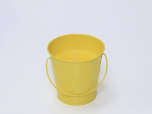 CUBO VELA CITRONELLA AMARILLO 10CM