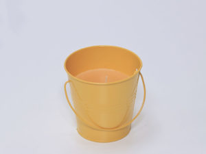 CUBO VELA CITRONELLA NARANJA 10CM