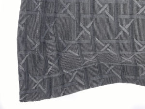 FUNDA COJIN BLOC 50X70 GRIS
