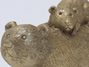 FIGURA OSO POLAR/CRIA A DORADO