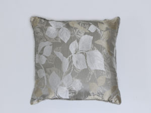 COJIN JACQUARD BRANCH GRIS 45X45CM
