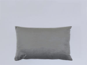 COJIN TERCIOPELO VELVET 19 PLATA 30X50CM