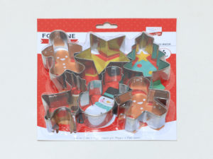 CORTA GALLETAS SET 6 PIEZAS NAVIDAD