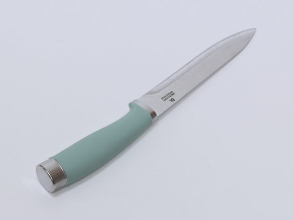 CUCHILLO COCINA 13CM VERDE CLARO