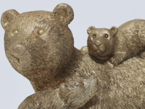 FIGURA OSO POLAR/CRIA D DORADO