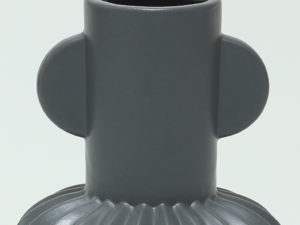 FLORERO THALIA 15X19.40 GRIS