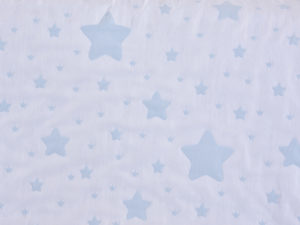 COLCHA ESTRELLITAS AZUL