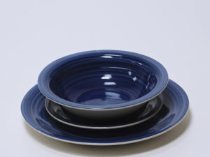 PLATO LOZA LLANO Ø26CM AZUL OSCURO