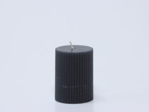 VELA RUSTIC AZUL OSCURO Ø6X8CM