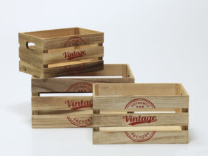 CAJA MADERA SELLO GRANDE 36X18X26CM