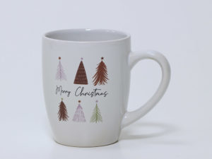 MUG PORCELANA CHRISTMAS TREE B 350 ML