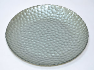 PLATO CRISTAL VERDE 21CM