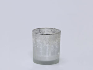 PORTAVELAS HOLDER GRIS 8CM