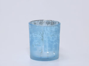 PORTAVELAS HOLDER TURQUESA 10CM
