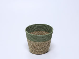 CESTO REDONDO ALTO VERDE 22x19