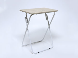 MESA PLEGABLE METAL-MDF 47X38X65CM