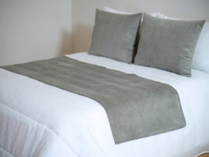 PLAID PIE CAMA 227 ASH 65X200CM