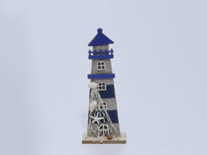 FIGURA FARO FIELTRO RAYAS MARINO 33CM