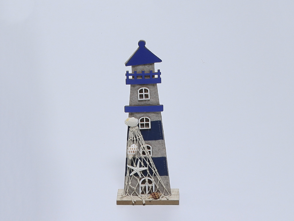 FIGURA FARO FIELTRO RAYAS MARINO 33CM