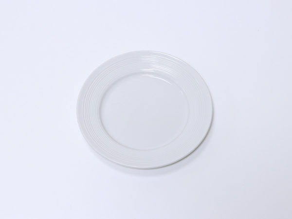 PLATO BLANCO 20CM POSTRE RELIEVE