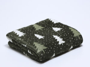 PLAID 150X200 MICROLINA DISEÑO VERDE