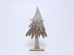 ARBOL FIELTRO 43CM BEIGE