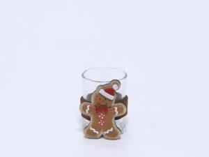 VASO PORTAVELAS COOKIE JENGIBRE A