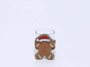 VASO PORTAVELAS COOKIE JENGIBRE B