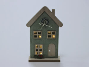 CASA FIELTRO 30CM VERDE