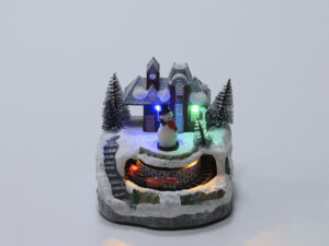 ESCENARIO NAVIDEÑO 13CM LED A
