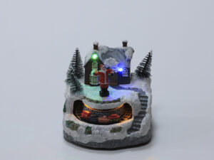 ESCENARIO NAVIDEÑO 13CM LED C