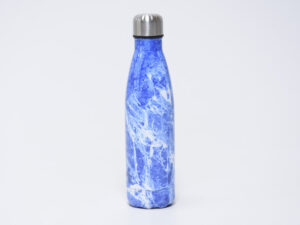 BOTELLA INOX MARMOL AZUL 500ML
