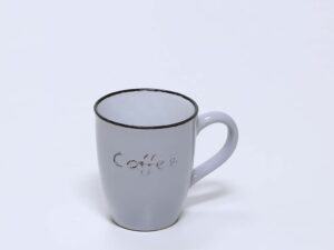 MUG GRES COFFEE 350ML GRIS