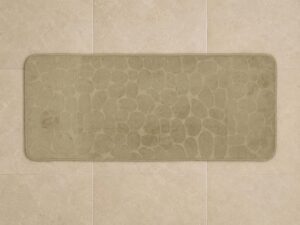 ALFOMBRA BAÑO FORMA BEIGE 120X50CM