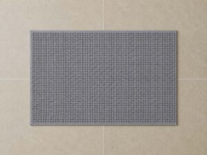 ALFOMBRA BAÑO GRIS 40X60 ANTIDESLIZANTE