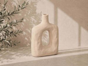 JARRON TERRACOTA AGUJERO TIERRA 31CM ALTO