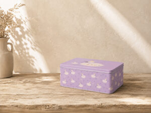 CAJA METALICA CISNE 20X14X8