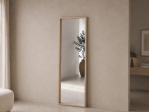 ESPEJO 150CM ALTO 40CM ANCHO NATURAL