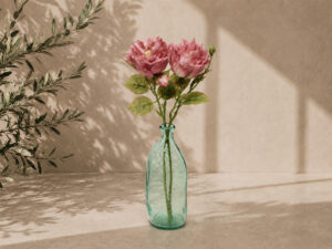 VARA ROSA 43CM BURDEOS
