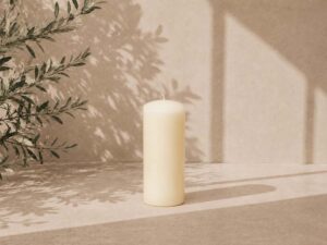 VELA CREMA 6X12