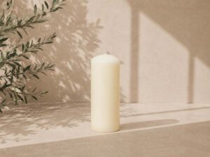 VELA CREMA 6X15