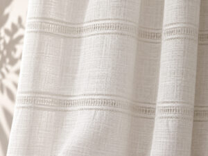 CORTINA SELINA NATURAL 300X270 CINTA 3 USOS