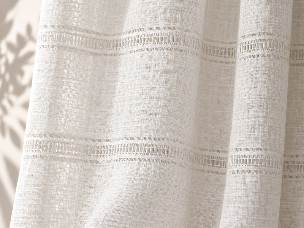 CORTINA SELINA NATURAL 300X270 CINTA 3 USOS