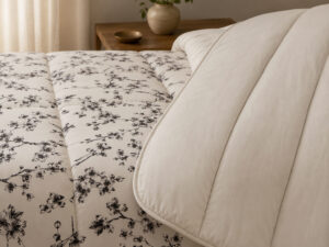 EDREDÓN ALMENDRO BEIGE