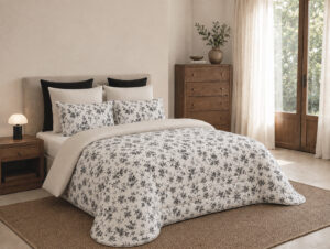 EDREDÓN ALMENDRO BEIGE