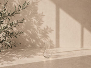 FLORERO CRISTAL JACINTERO 8X15