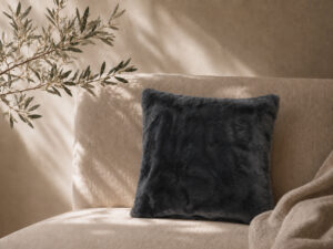 FUNDA COJIN RABBIT ANTRACITA 45X45