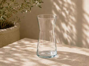 JARRON CRISTAL BOCA ANCHA 26CM