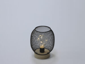 LAMPARA METAL NEGRO DISEÑO B