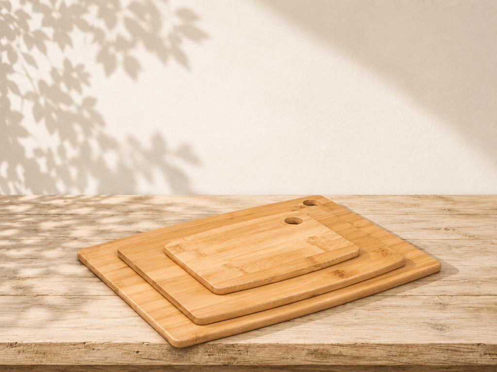SET 3 TABLAS COCINA BAMBU CORTE